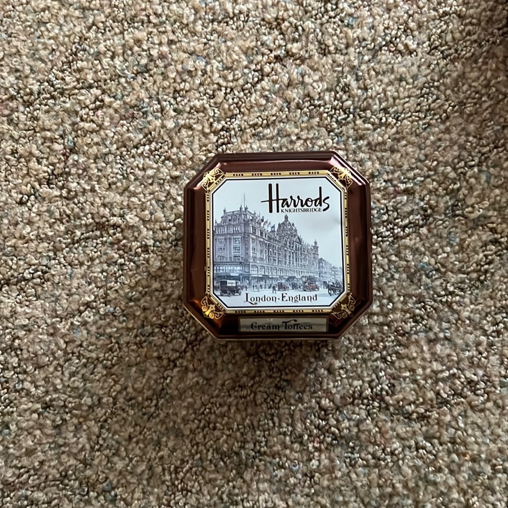 Harrods tin